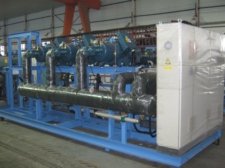 中溫螺桿并聯(lián)機組